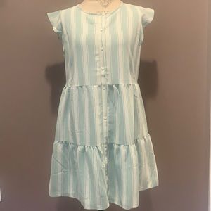 New with tags tiered lined dress